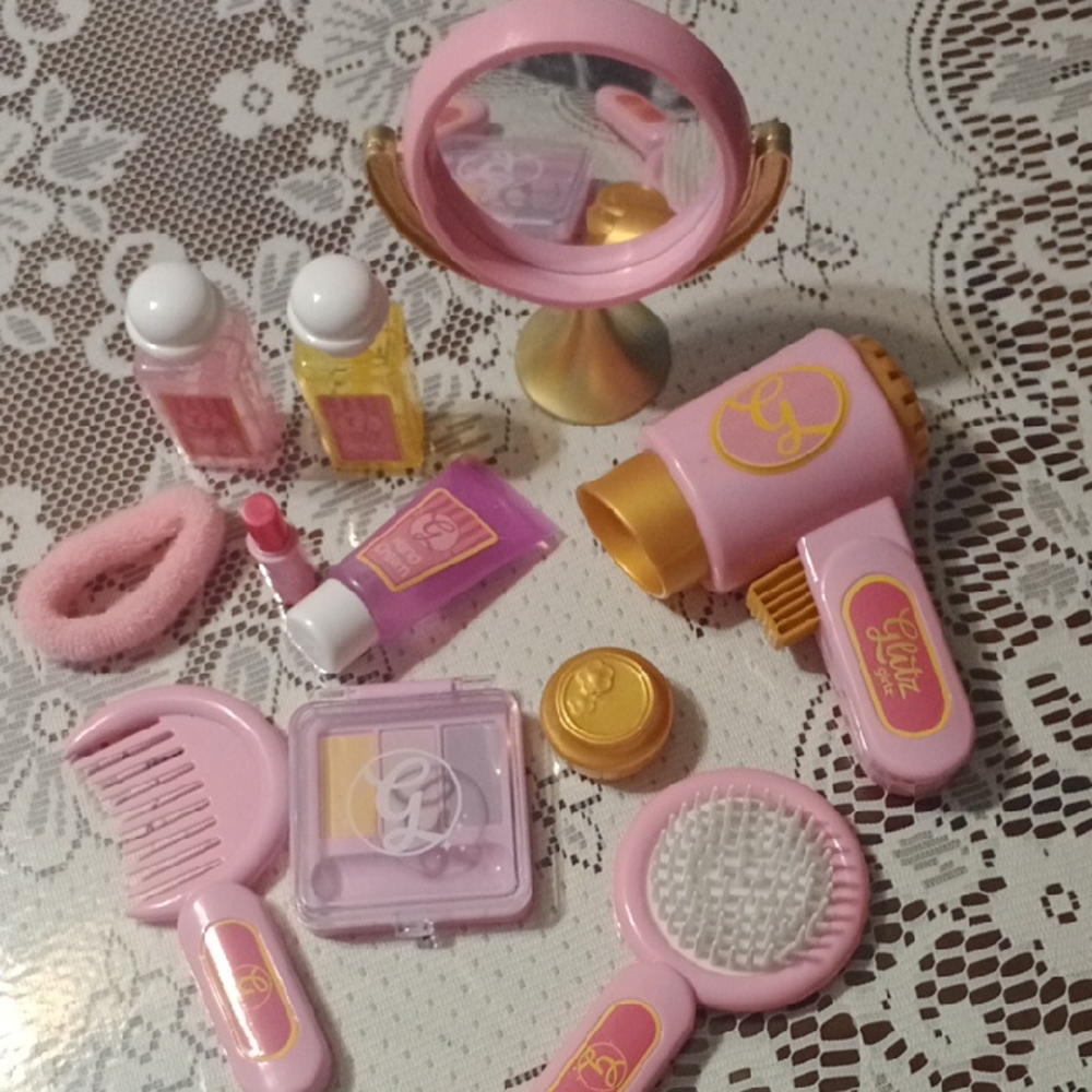 Pink Beauty Salon Playset for Kids